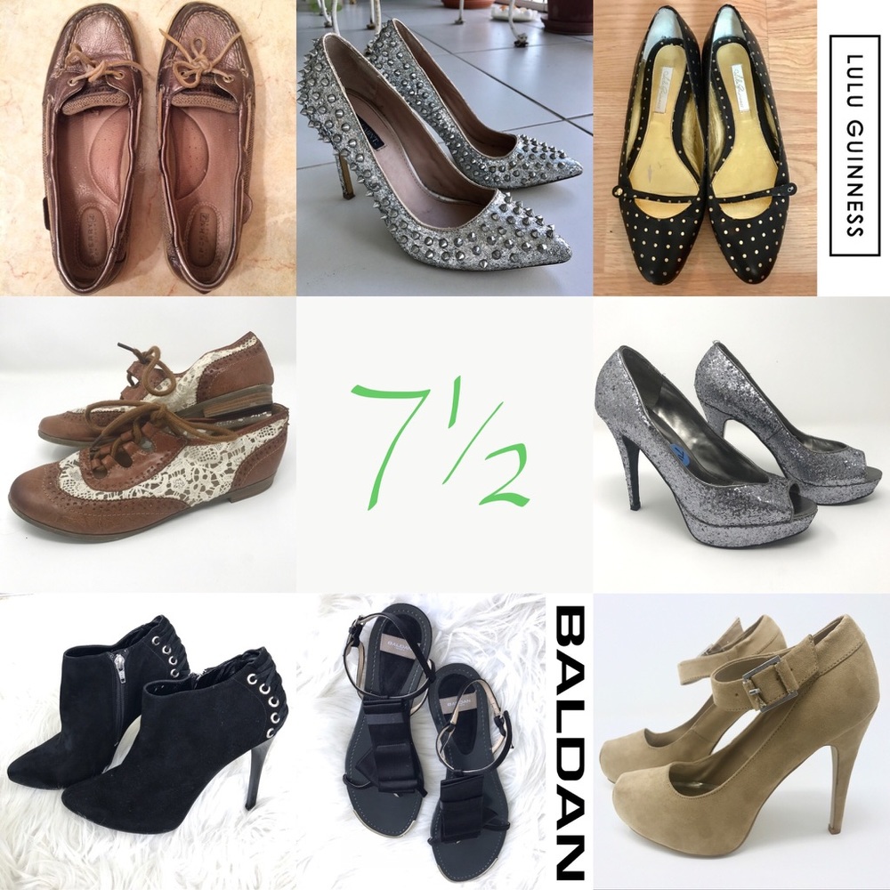 Size 7.5 Shoes - One, Two, All for sale